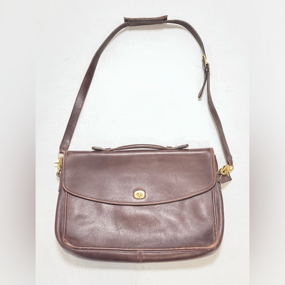 Coach Other - Vintage 80’s Coach Lexington Briefcase  E7C-5265 Brown Gold USA Unisex